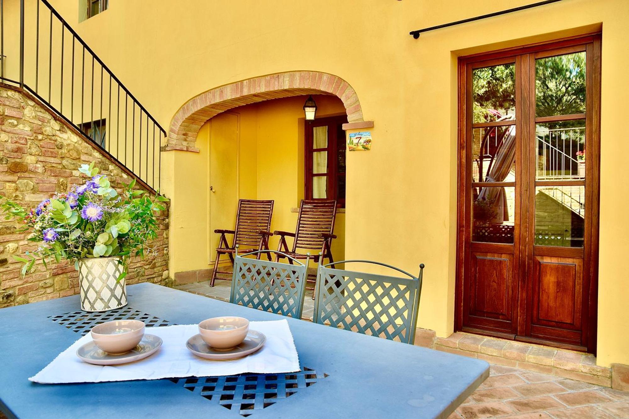 דירות מוטספרטולי Relax In Chianti Il Borgo 7 מראה חיצוני תמונה